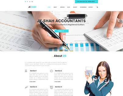 JK Shah Website Design