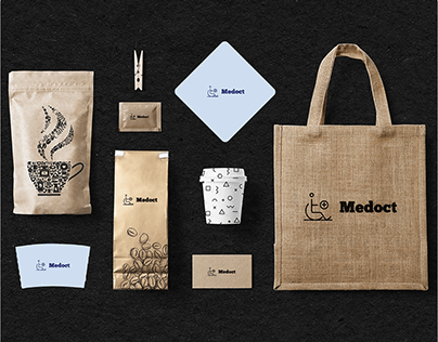 Medoct | Medical Logo | Full Brand Identity Project