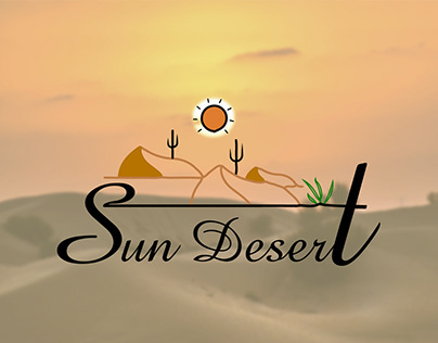 Sun Desert Concept Logo Design