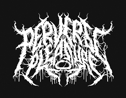 ''Perverse Pleasure'' Metal Band Logo Design