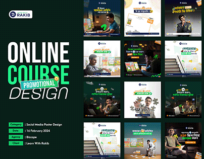 Online Course Promotional Design