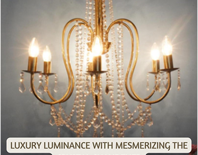 Luxury Luminance With the Crystal Chandelier