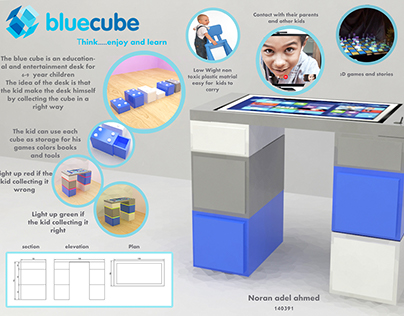 blue cube interactive product