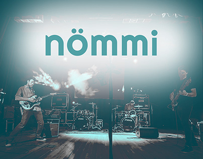Visual identity for an indie rock band "Nömmi"