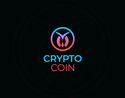 Crypto Coin Modern Logo Design