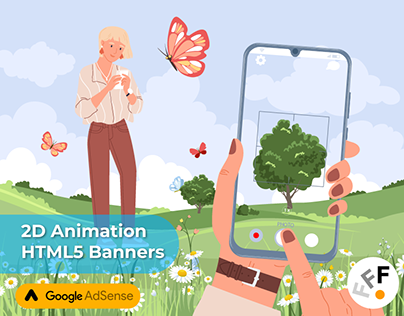 Photos in the Field | Animation 2D | Banner
