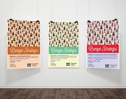 Runge Strings Concert Poster Series