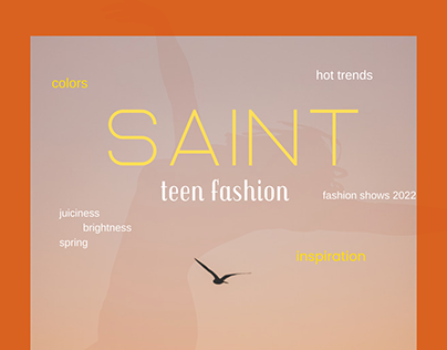 "SAINT" Fashion Magazine