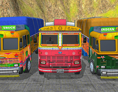 indian truck driving game screenshots