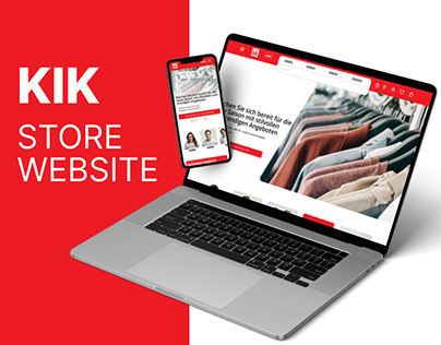 KIK Online Store Redesign/Case Study