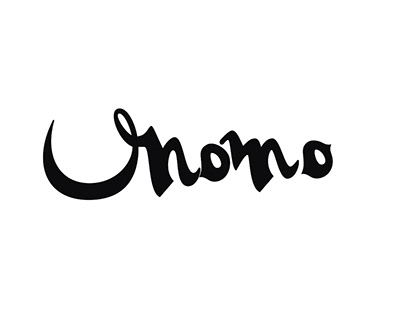 Momo Restaurant logo handwrite animation