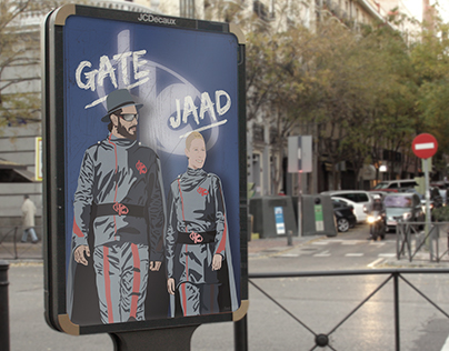 Gate & Jaad Hero Corp style