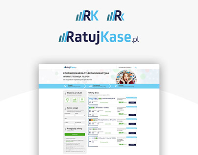 RatujKase | web design | logo