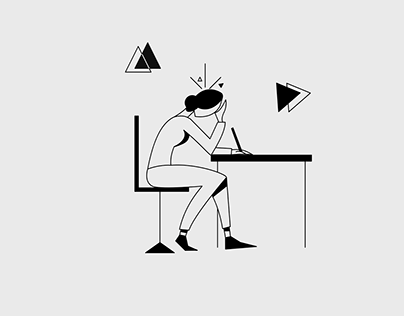 Illustrations for productivity - inspired by Balance