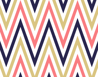 Colorful Zigzag Seamless Pattern Illustration