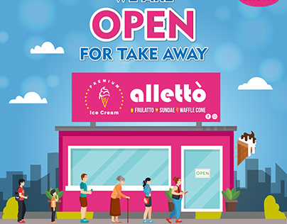 We are Open Post for Alletto