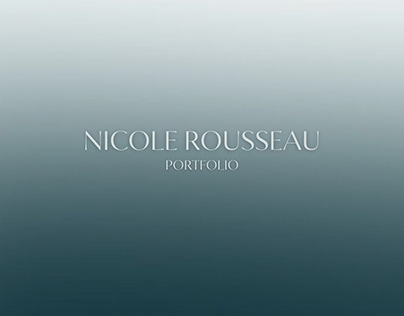 Portfolio Nicole Rousseau 2024