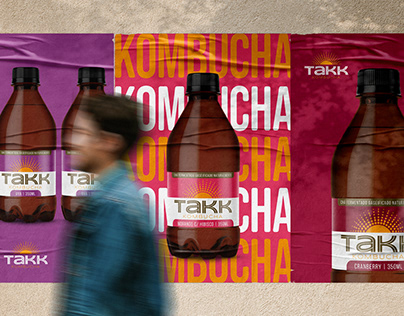 TAKK Kombucha | Brand & Packaging