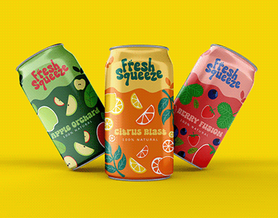 Fresh Squeeze - Beverage Branding
