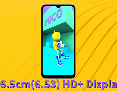 Poco C31 3D Product Video & Advertisement