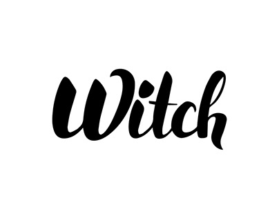 witch simple font