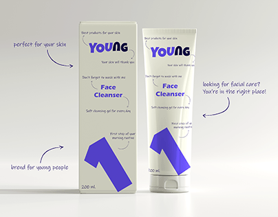 YOUNG │ Skin care brand for young people