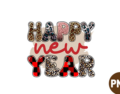 New Year Sublimation SVG