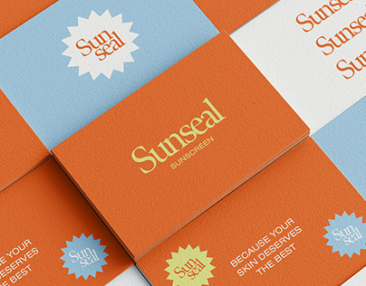 Sunseal Sunscreen - Branding & Packaging