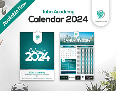 Islamic Calendar 2024 design