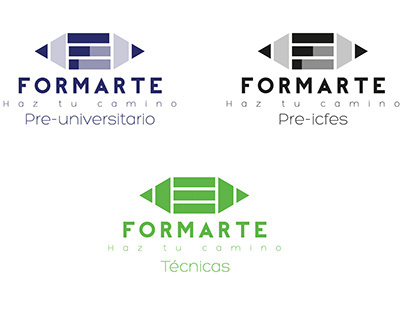 Reestructuración de marca- Preuniversitario Formarte.