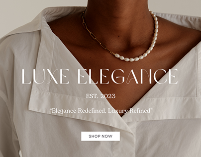 LUXE ELEGANCE | Fictional Brand Design