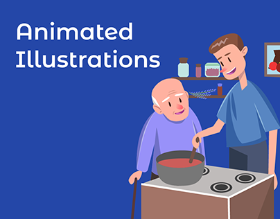 Animated illustrations