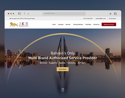 JKR Computers Website Design