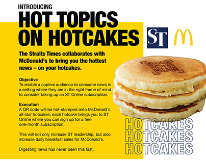 Straits Times x McDonald's | Pro Bono