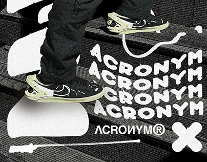 ACRONYM X NIKE Poster Design
