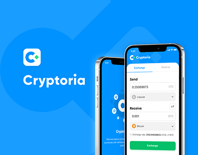 Cryptoria — Mobile App