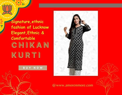 Signature ethnic fashion chikan kurti online in lucknow