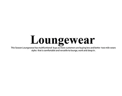 Licensed Loungewear Concepts BTS 2020