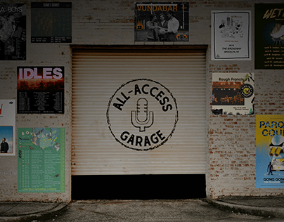 All-Access Garage Brand Identity