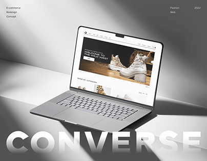 Converse Website Redesign Concept