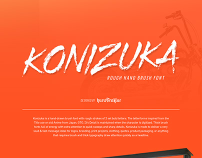 Konizuka Typeface