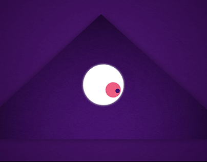 Motion Graphics - An Eye Inside a Pyramid
