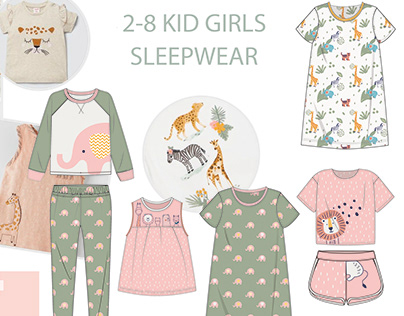 Kids Girls Sleepwear