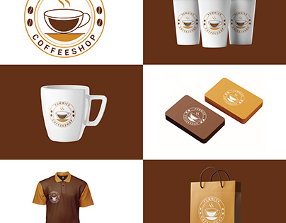Coffee Shop Logo Brand identity