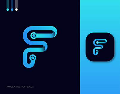 Letter F Fusion - Logo Design