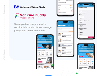 On Demand Vaccination : UI/UX Case Study