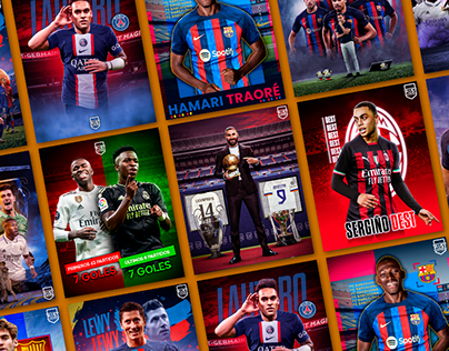 Social Media - Football Designs - Post United 2022