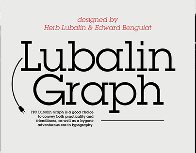 Lubalin Graph | Editorial