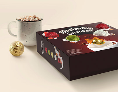 MARSHMALLOW COCOABALL Package Design