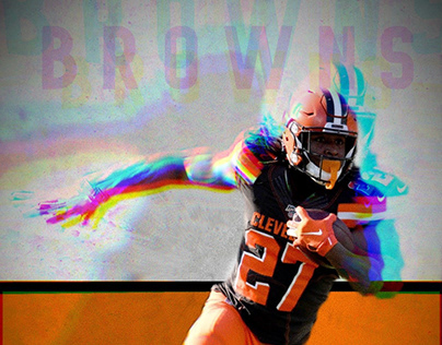 Cleveland Browns sports graphic